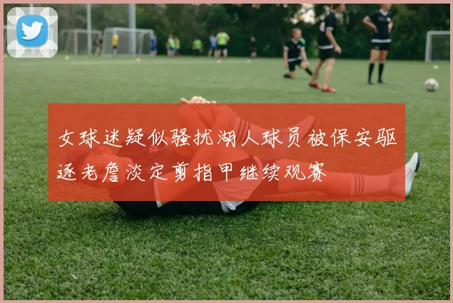 女球迷疑似骚扰湖人球员被保安驱逐老詹淡定剪指甲继续观赛